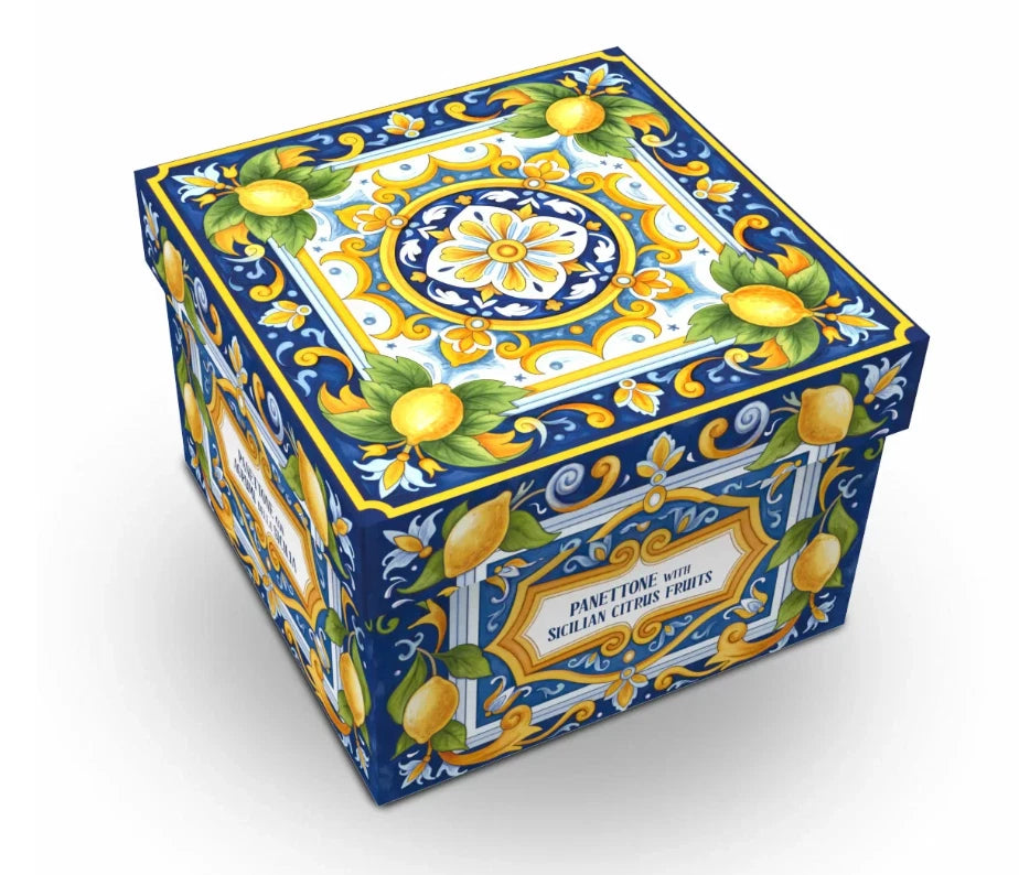 Panettone with Sicilian Citrus and Lemon Cream 1kg
