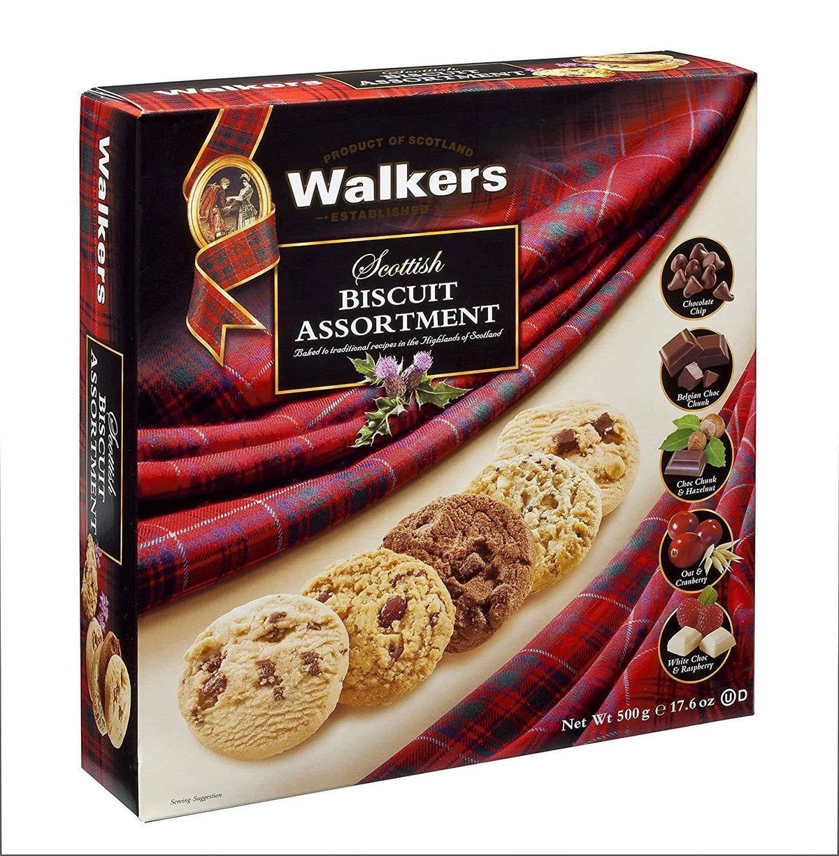 Walkers Shortbread Scottish Biscuit Assortment, 900g Box