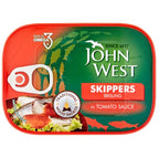 John West Skippers Brisling in Tomato Sauce 106g x 12