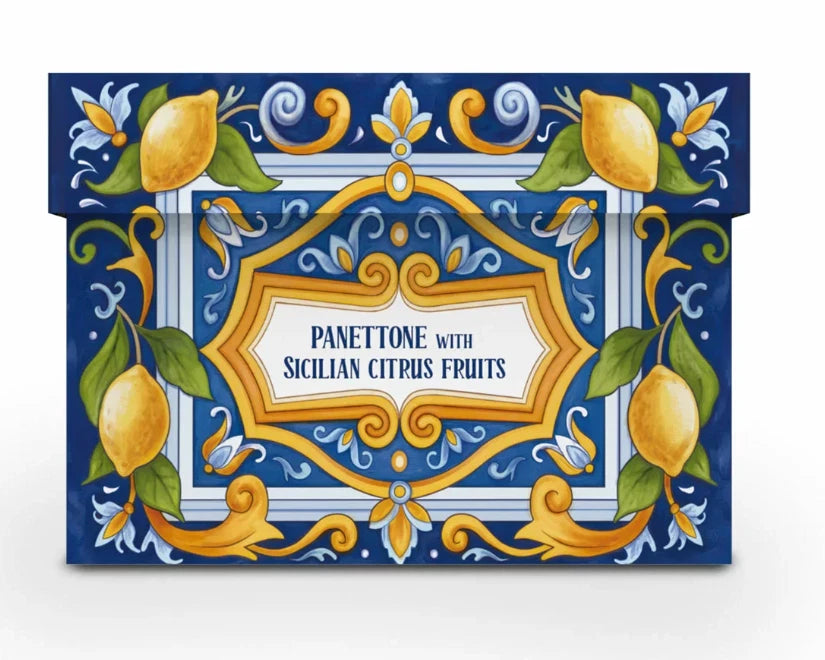 Panettone with Sicilian Citrus and Lemon Cream 1kg