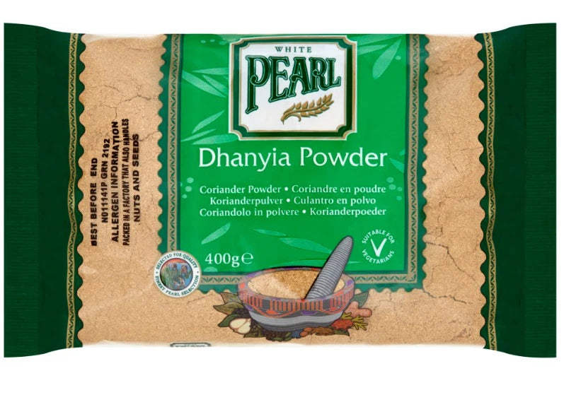 White Pearl Blended Ground Spices and Whole Seeds, Authentic Asian Flavours 400g
