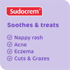 Sudocrem Antiseptic Healing Cream - 400g - Nappy Rash, Eczema, Surface Wound