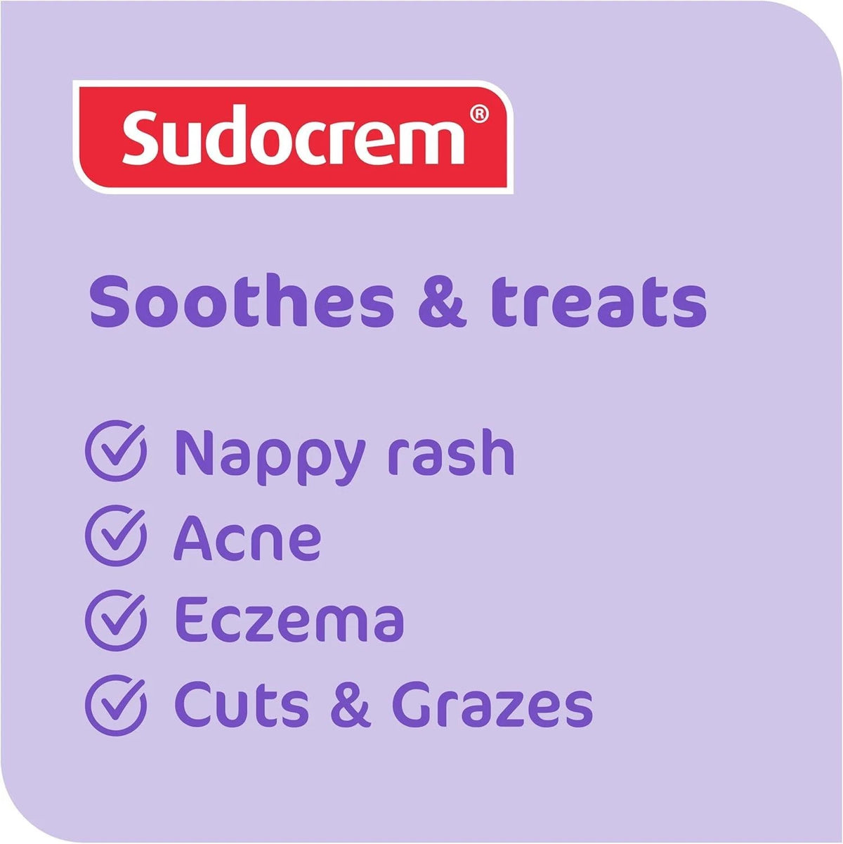 Sudocrem Antiseptic Healing Cream - 400g - Nappy Rash, Eczema, Surface Wound