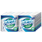 Velvet Wipe & Clean Kitchen Towel Thick Absorbent 75 Sheets 20 Rolls