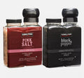 Kirkland Signature Black Pepper Corn Pink Salt Himalayan Grinder Pack + Refill