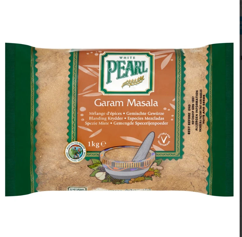 White Pearl Blended Ground Spices and Whole Seeds, Authentic Asian Flavours