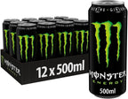 Monster Original Energy Drink 500ml Cans (Pack Of 12)