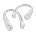 Jisulife Portable Personal Neck Fan 2 Pack Rechargeable Hands Free Bladeless