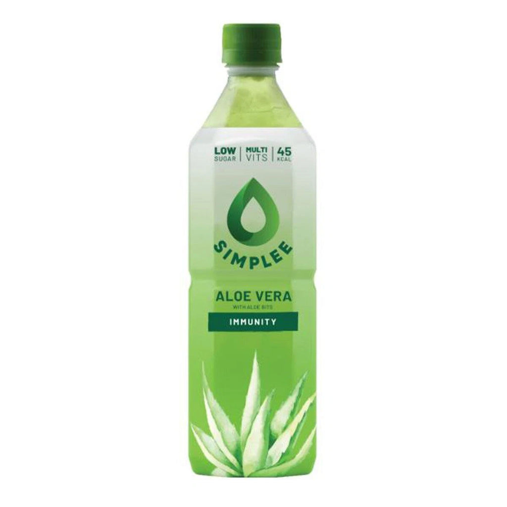 Simplee Aloe Aloe Vera Drink With Bits, 12 x 500ml