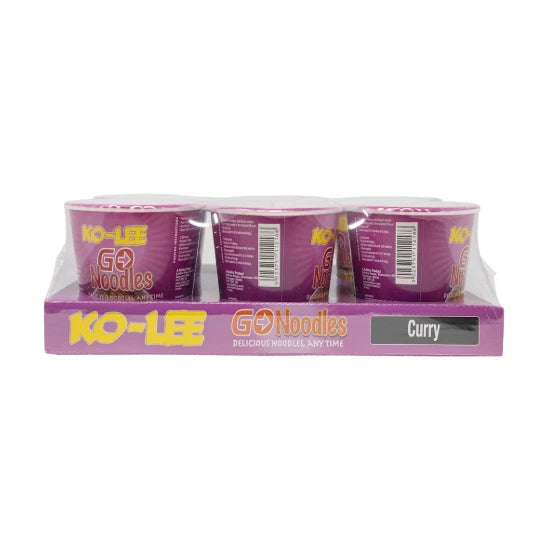 Ko-lee Go Cup Noodles Curry Flavour 65 g (Pack of 6)