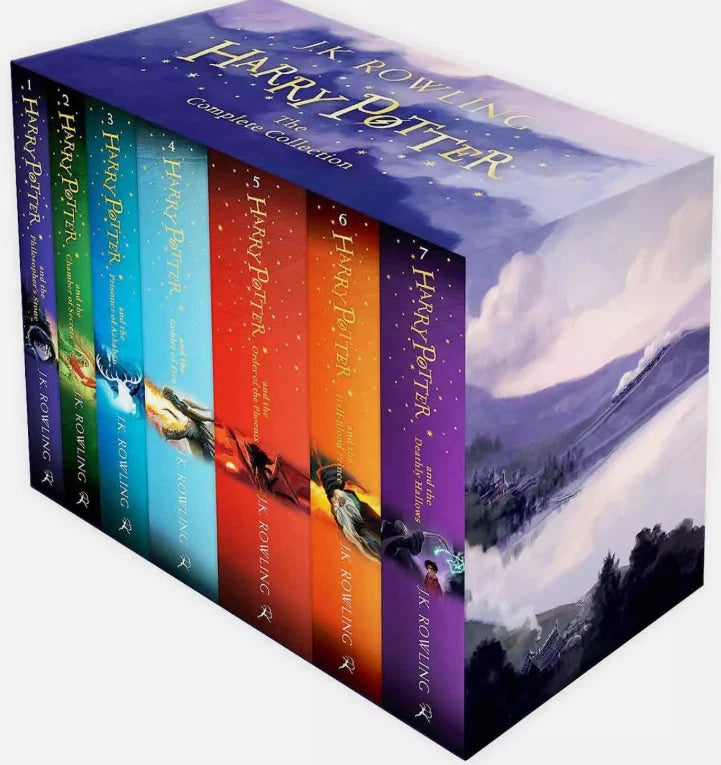 Harry Potter The Complete Collection by J.K. Rowling Children 7 Books Box Set