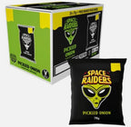 Space Raiders Pickled Onion Crisps, Baked not Fried 70g Pack of 20