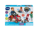 VTech 3-in-1 Kids Ride-On Tractor, Push-Along Mower and Driver Ages 2+