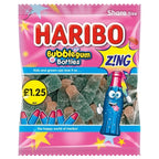 Haribo Share Bags 140g Fruity Fizzy Gummy Jelly Sweets Assorted Flavours 12 Pack