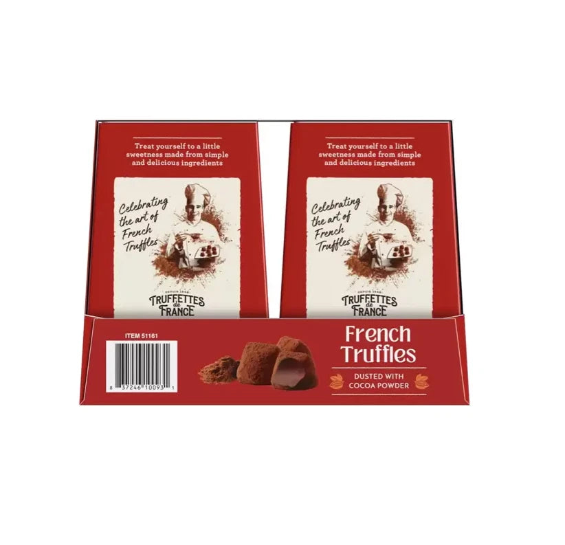 Truffettes de France French Chocolate Truffles, Cocoa Dusted, 2kg Gift Pack