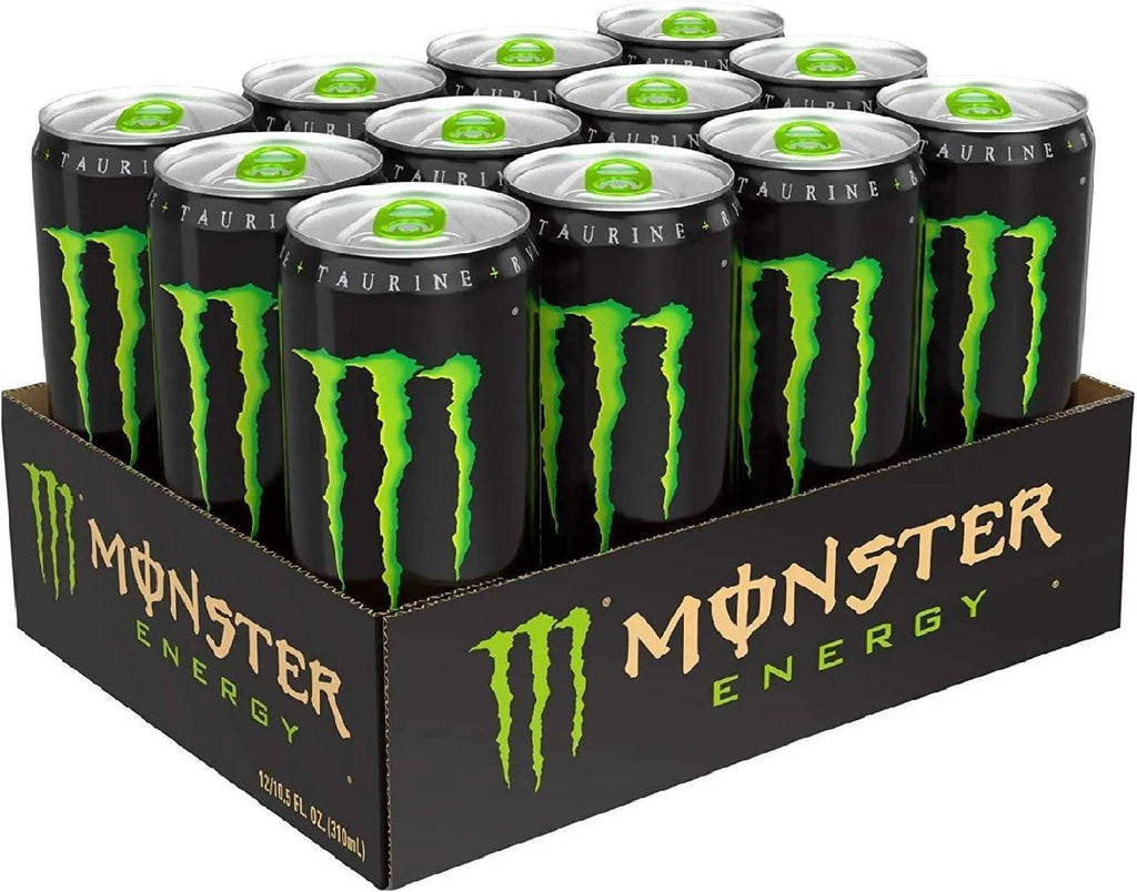 Monster Original Energy Drink 500ml Cans (Pack Of 12)