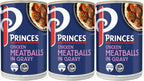 Princes Chicken Meatballs in Gravy 370g Pack of 3 Cans
