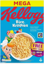 Kellogg's Rice Krispies Breakfast Toasted Grain Rice Cereal Mega Pack 2 x 660g