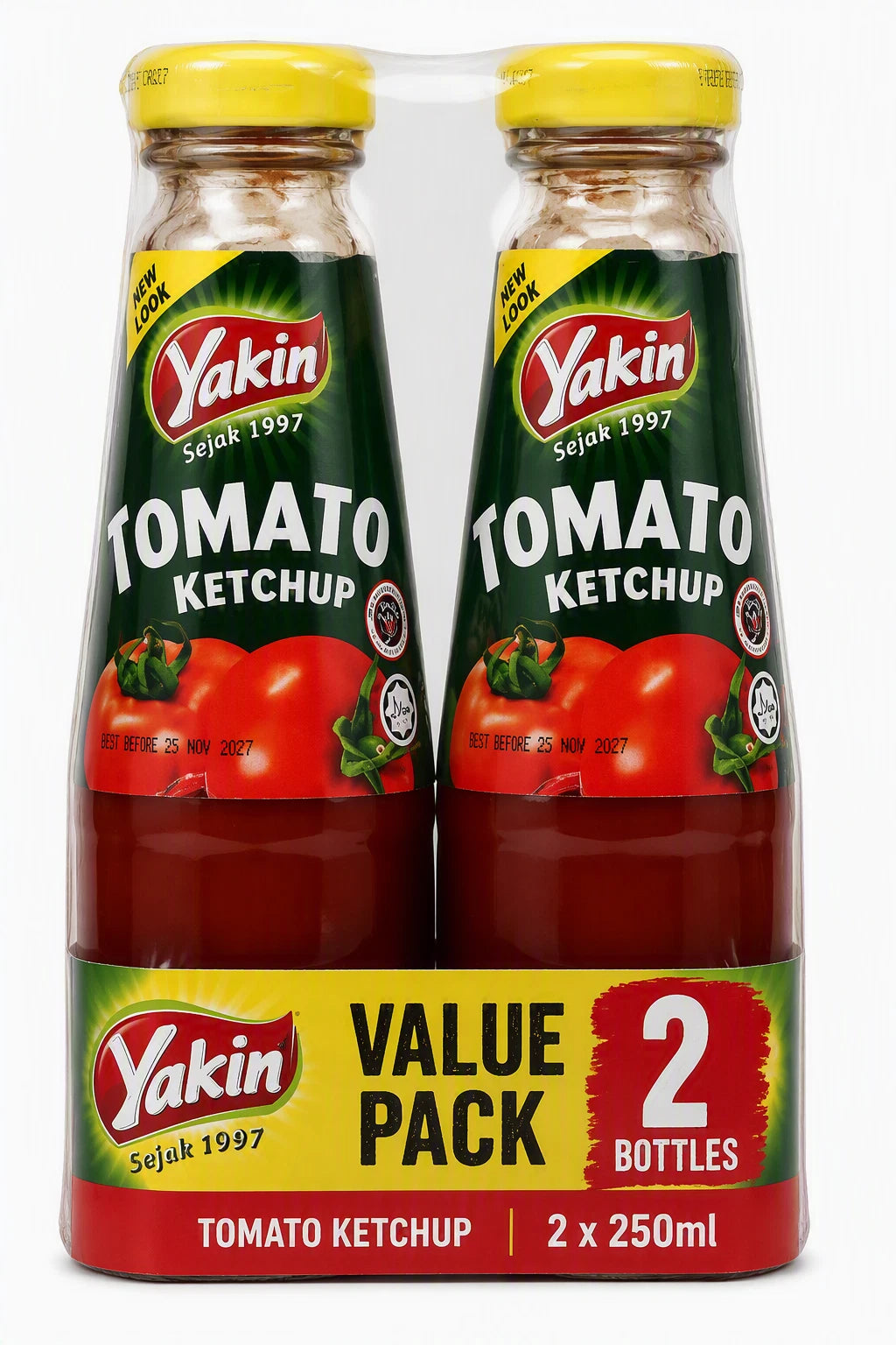 Yakin All Flavours Sauces Variety Selection 250ml Pack of 2 Bottle Each