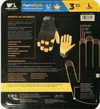 Wells Lamont Hydra Hyde Leather Work Gloves Safety Waterproof Size L Pack 3Pairs