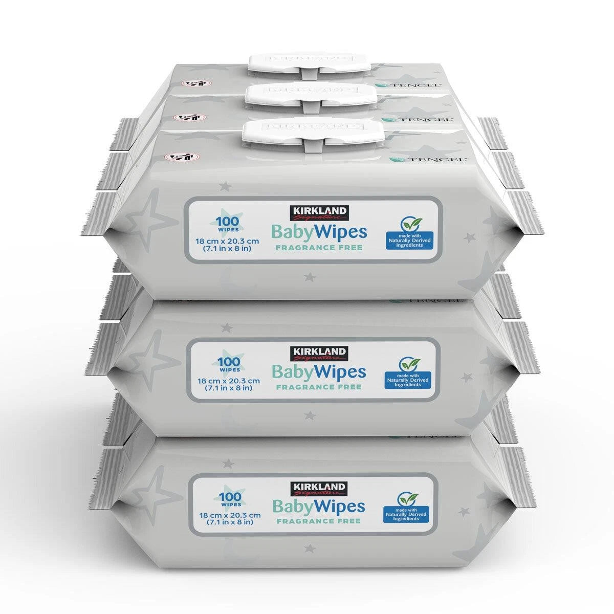 Kirkland Signature Tencel Ultra Soft Baby Wipes 900 Extra Large Wet Wipes NEW