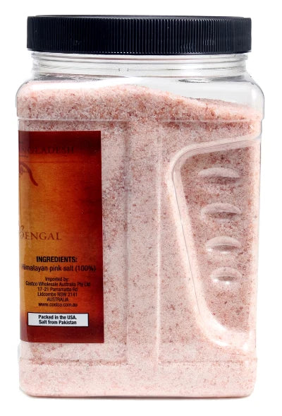 Kirkland Signature Ground Himalayan Pink Salt Jar 2.27kg