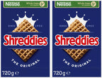 Nestle Shreddies The Original Breakfast Cereal Wholegrain Crunchy Pack 2 x 720g