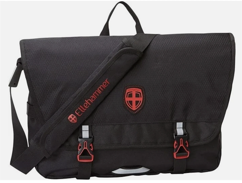 Ellehammer Urban Explorer Anti Fraud Messenger Satchel Bag Black