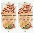 Dina 12 Wholemeal Pitta Bread, Stone Baked in Authentic Oven