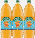 Robinsons Real Fruit Double Strength Orange Squash Juice No Sugar Pack 3 x 1.75L