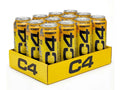 C4 Performance Energy Pineapple Head Zero Sugars Explosive 500ml Pack of 12