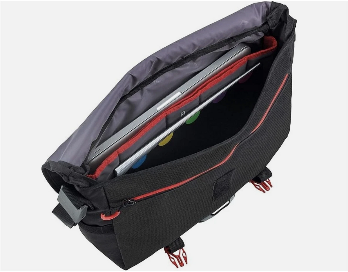 Ellehammer Urban Explorer Anti Fraud Messenger Satchel Bag Black