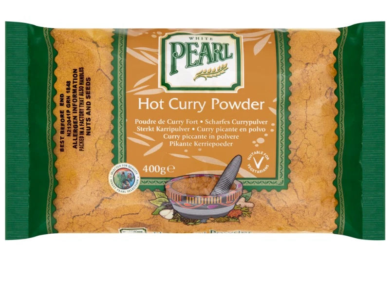 White Pearl Blended Ground Spices and Whole Seeds, Authentic Asian Flavours 400g