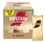 NESCAFÉ Cappuccino Instant Coffee Sachets - 72 x 15.5g