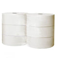 Mini Jumbo 2 Ply Toilet Tissue Rolls 300m Toilet Paper Pack of 6
