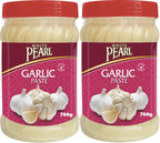 White Pearls Garlic Paste Ready-to-Use 750g Pack of 2