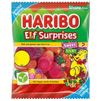 Haribo Share Bags 140g Fruity Fizzy Gummy Jelly Sweets Assorted Flavours 12 Pack
