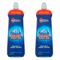 Finish Rinse Aid 800ml Dishwasher Rinse Drying Agent pack of 2