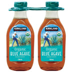 Kirkland Signature Organic Blue Agave Sweetener Vegan Syrup - Pack of 2 x 736ml