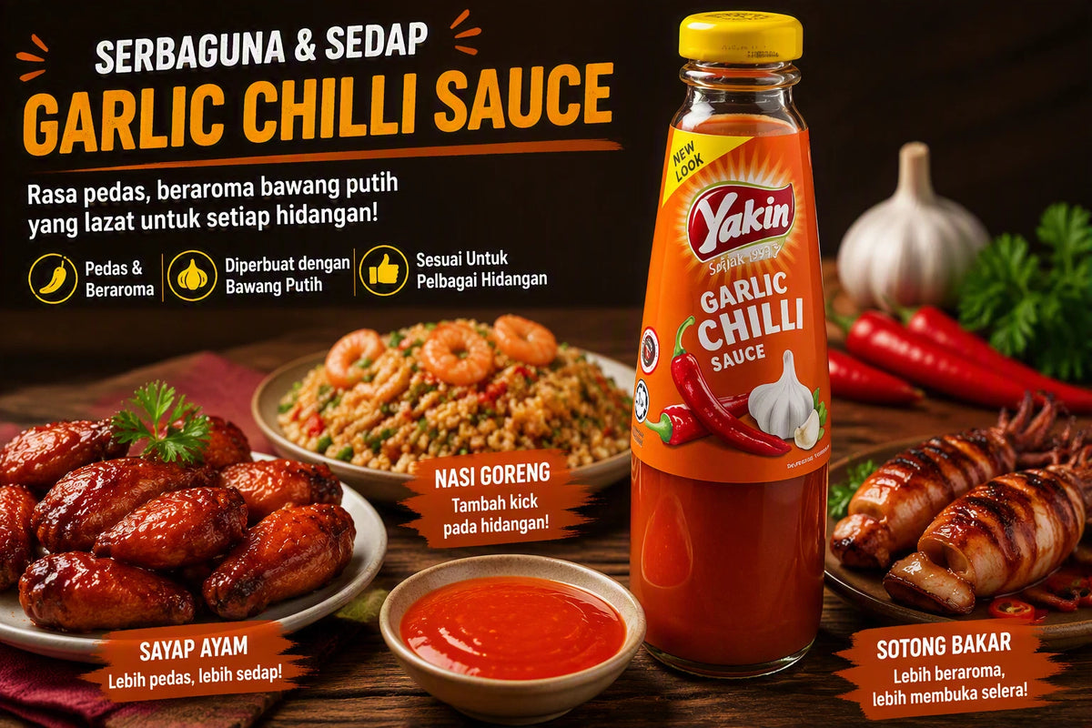 Yakin All Flavours Sauces Variety Selection 250ml Pack of 2 Bottle Each