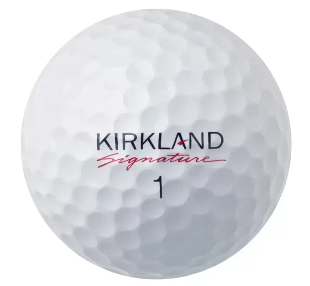 Kirkland Signature 3-Piece Urethane Cover White Golf Balls - 24 Pack