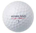 Kirkland Signature 3-Piece Urethane Cover White Golf Balls - 24 Pack