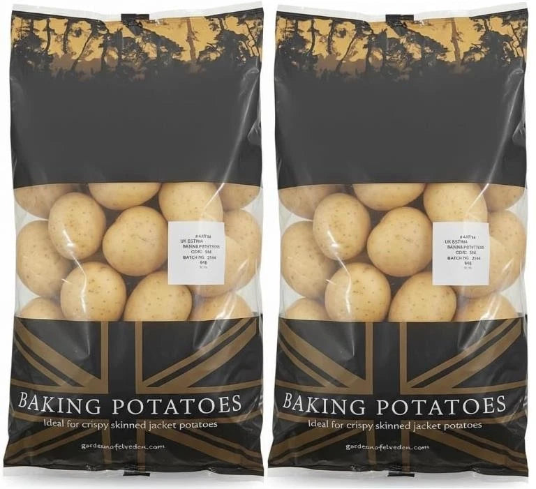 Garden of Elevden Baking Potatoes, Class 1, 5kg, 2 Bags