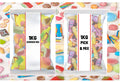 Summer Mix & Pick N Mix 1kg Fruit Flavour Jelly and Fizzy Sweets Seasonal Shapes