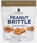 J.Charles Peanut Brittle Squares Sweet Treat Sugar Cooked Treat Snack Pack 800g