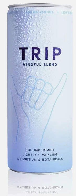 TRIP Mindful Blends Mixed Pack 12 x 250ml Sparkling Drinks, Vegan,Low Calorie