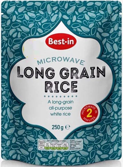 Bestin Long Grain Microwave Rice 250g × 6