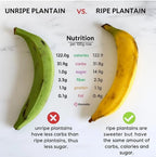 Grace Sweet Plantain Chips Unsalted 85g x 9 Gluten Free, High in Fibre, Vegan