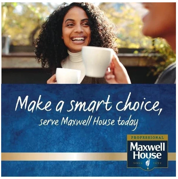 Maxwell House Cappuccino Instant Coffee 1kg Tin