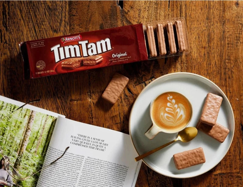 Arnott's Tim Tam Original Chocolate Creamy Filling Biscuit Cookies Packet 6x200g